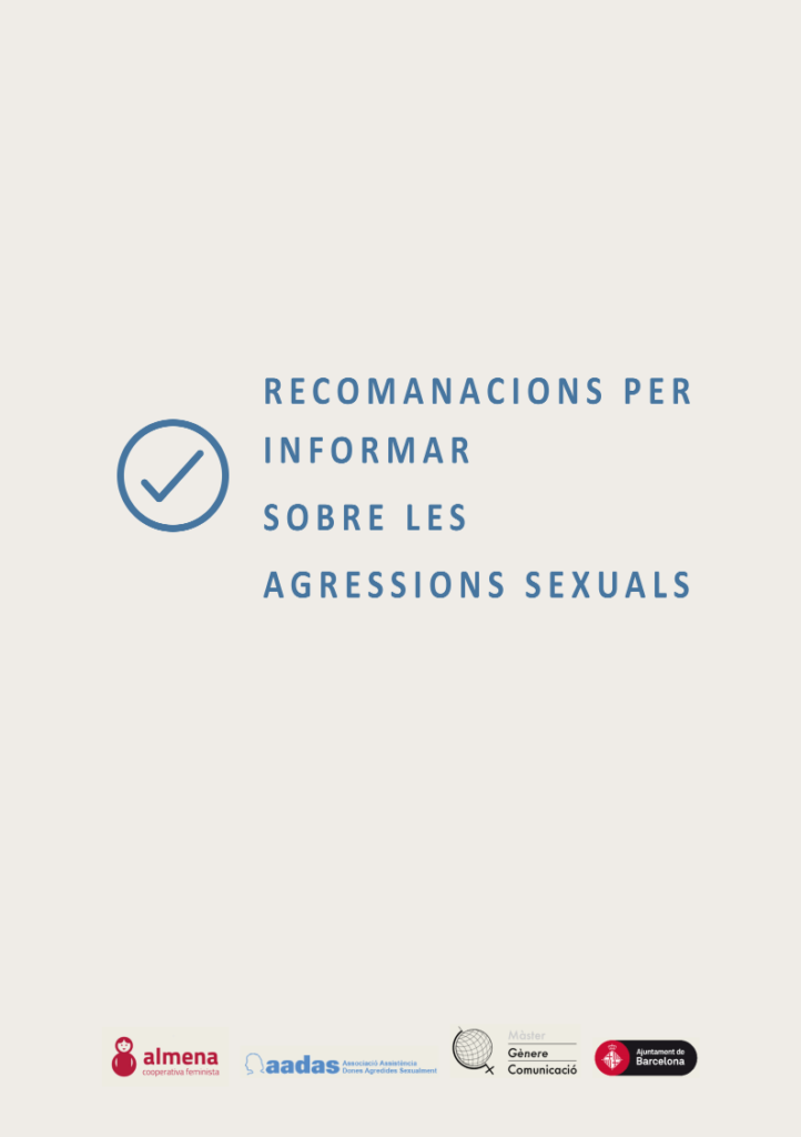 Recomanacions per informar sobre les agressions sexuals