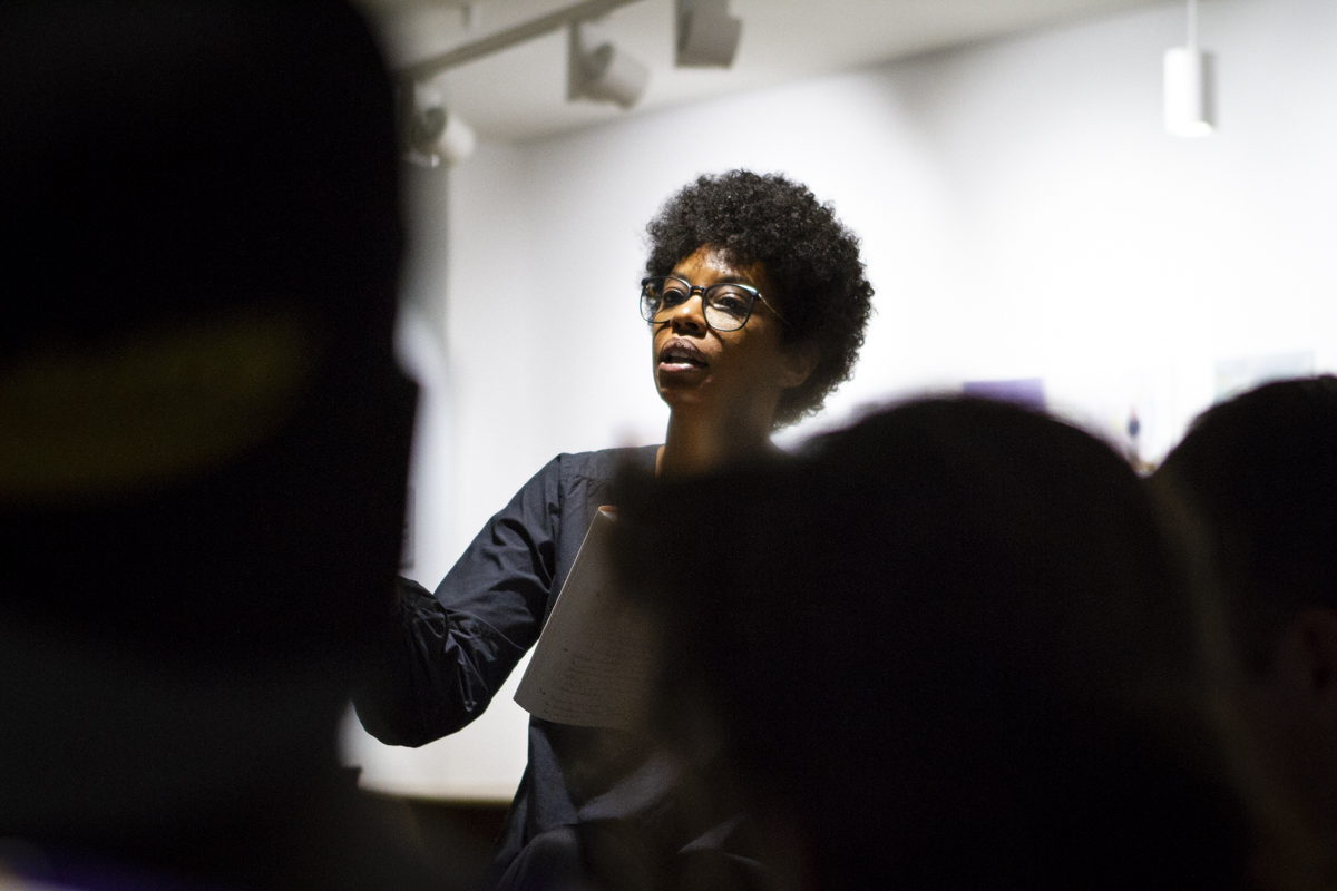 cte ‘Periodisme a la sala de miralls’, organitzat per l’Observatori d’Actualitat del Discurs Discriminatori als Mitjans a l’Espai Societat Oberta. Foto: Estefania Bedmar / GPRB.